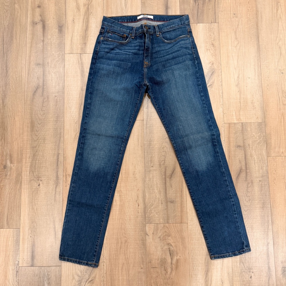 Tommy Hilfiger Men's Slim Straight Jeans - Dark Blue